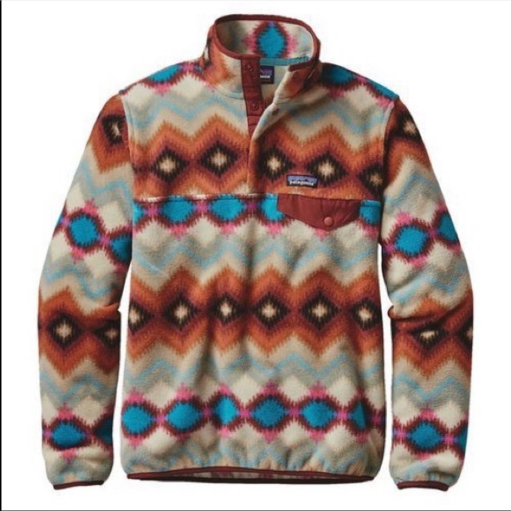 Patagonia Synchilla pullover Timber Twist Aztec